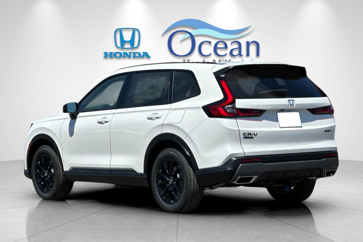 New 2026 Platinum White Pearl Honda AWD Sport-L Hybrid image 3
