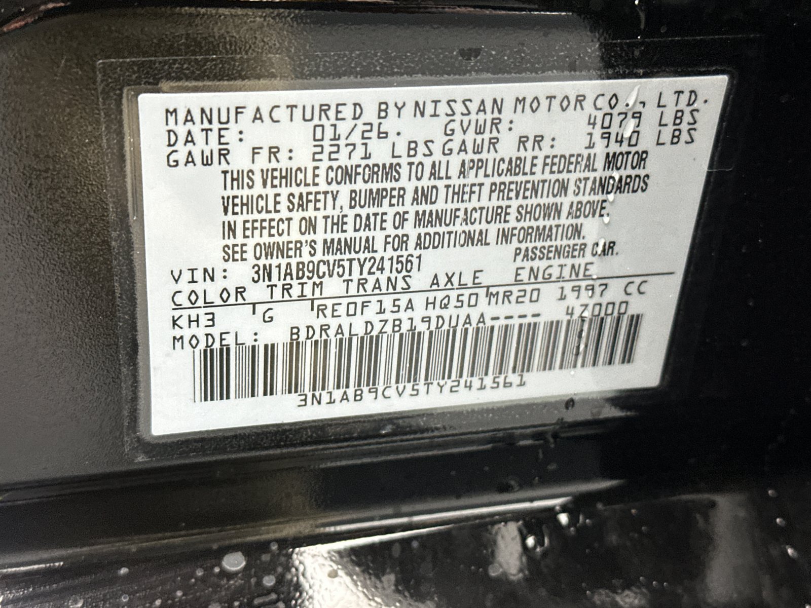 Certified Used 2026 Black Nissan SV image 26