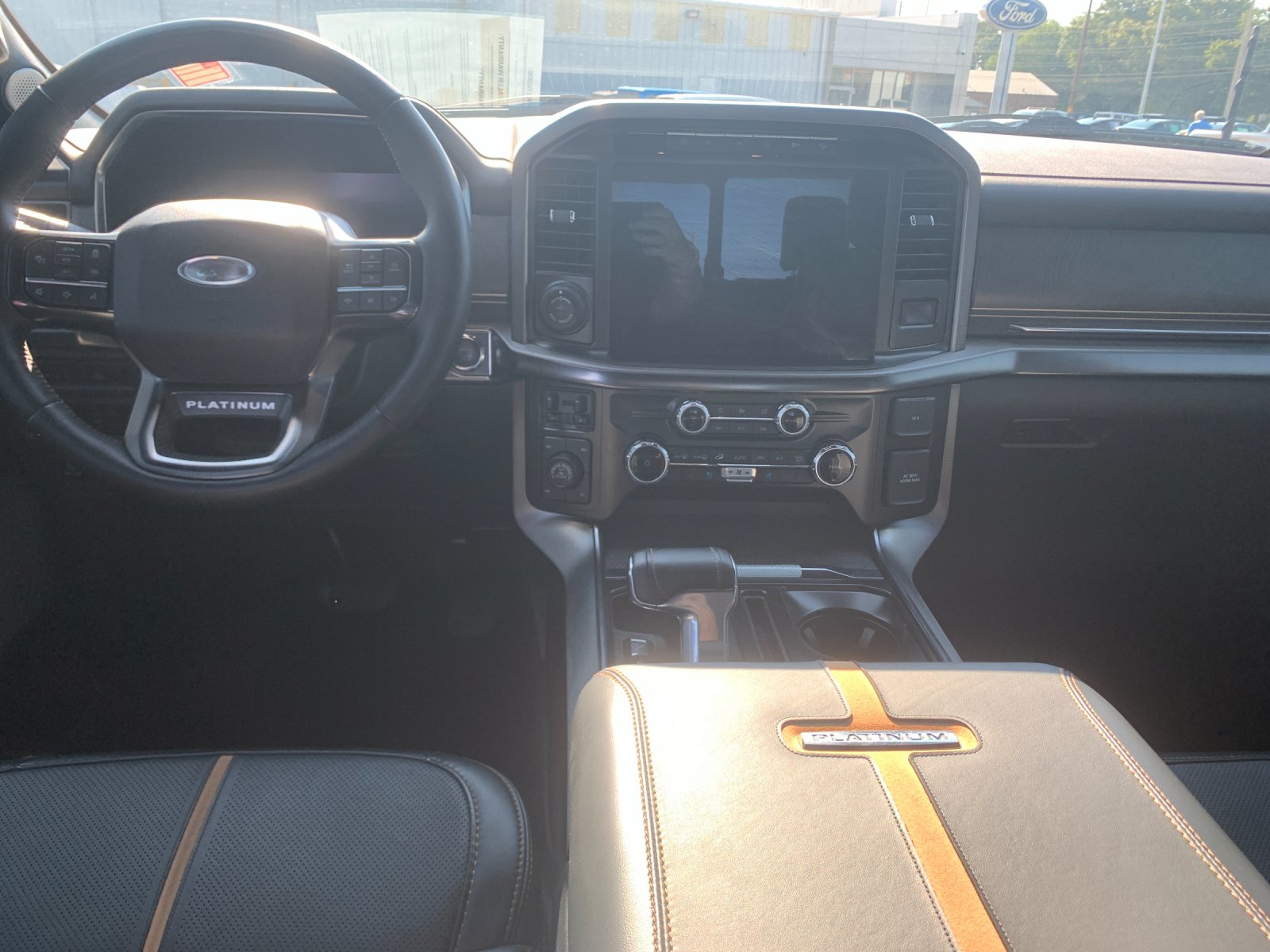 Used 2023 Red Ford Platinum image 17