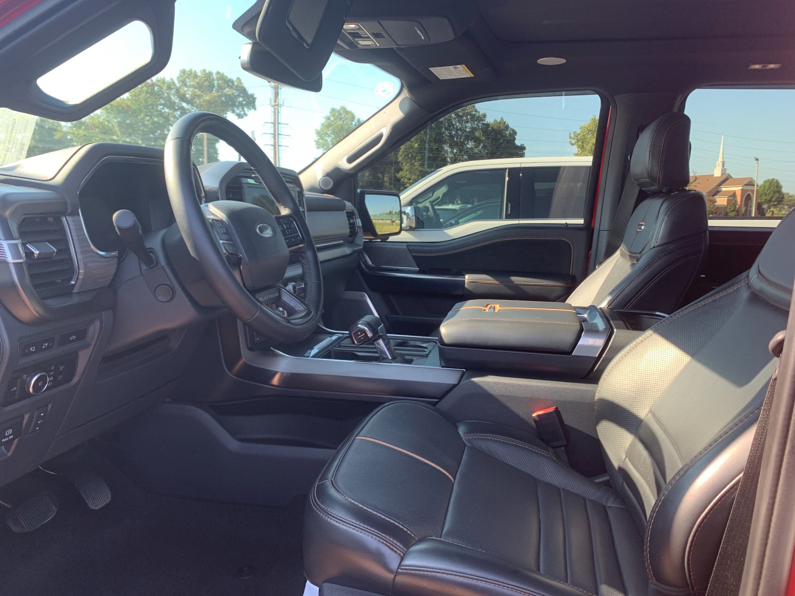 Used 2023 Red Ford Platinum image 12