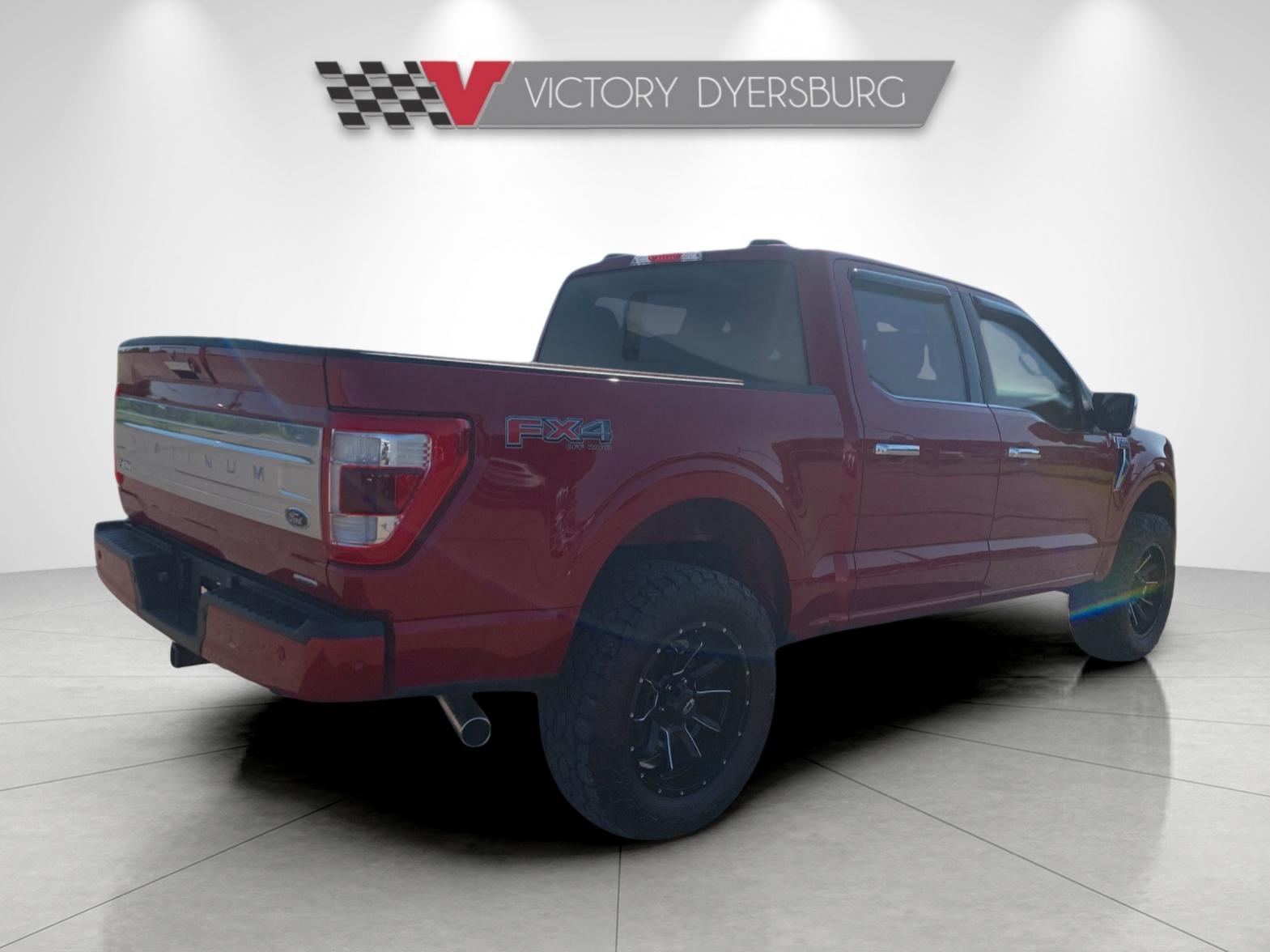Used 2023 Red Ford Platinum image 4