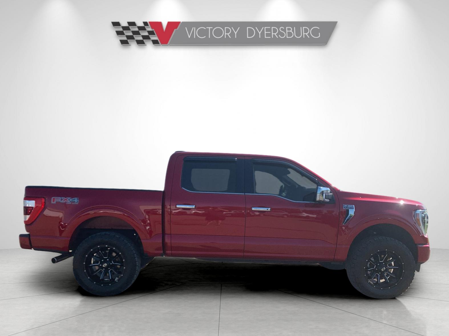 Used 2023 Red Ford Platinum image 3
