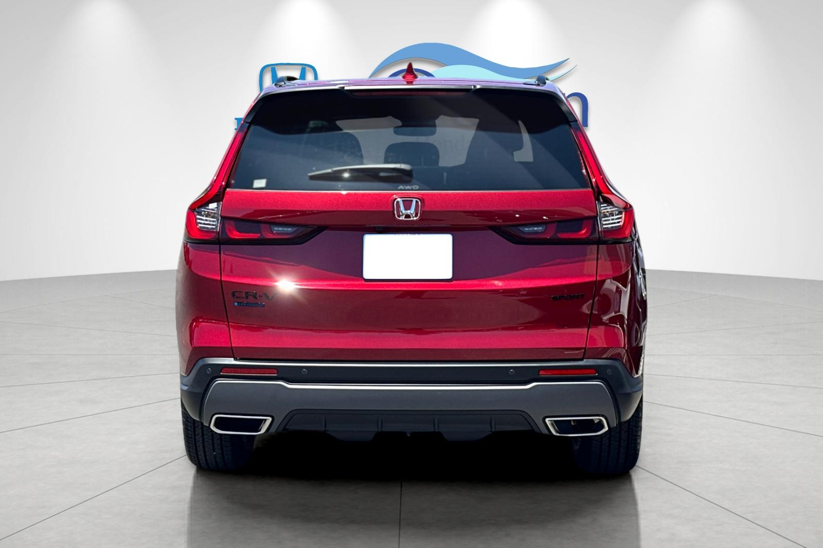 New 2026 Radiant Red Metallic Honda AWD Sport-L Hybrid image 4