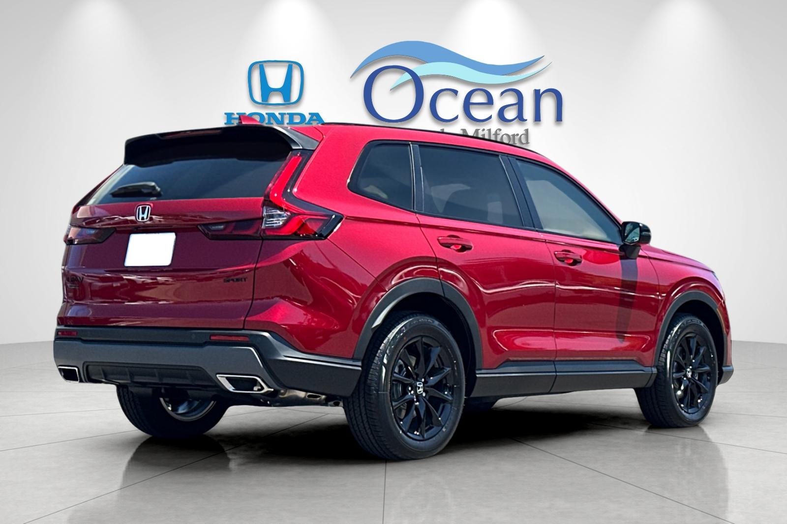 New 2026 Radiant Red Metallic Honda AWD Sport-L Hybrid image 5