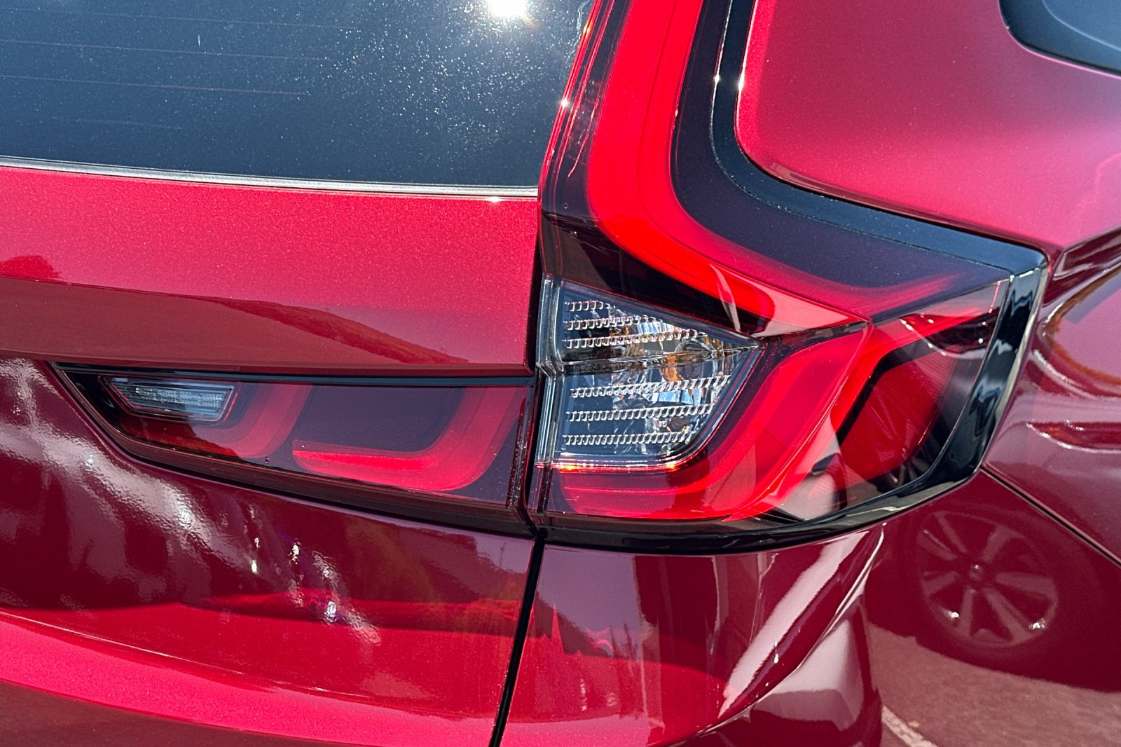 New 2026 Radiant Red Metallic Honda AWD Sport-L Hybrid image 30