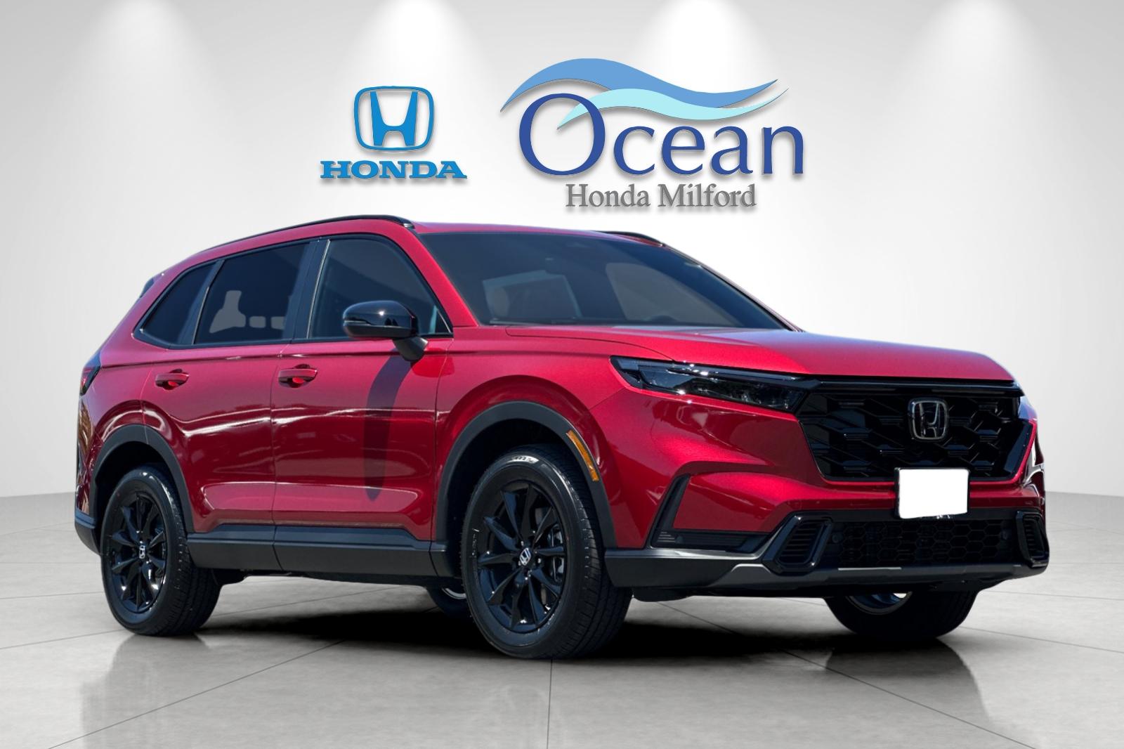 New 2026 Radiant Red Metallic Honda AWD Sport-L Hybrid image 6