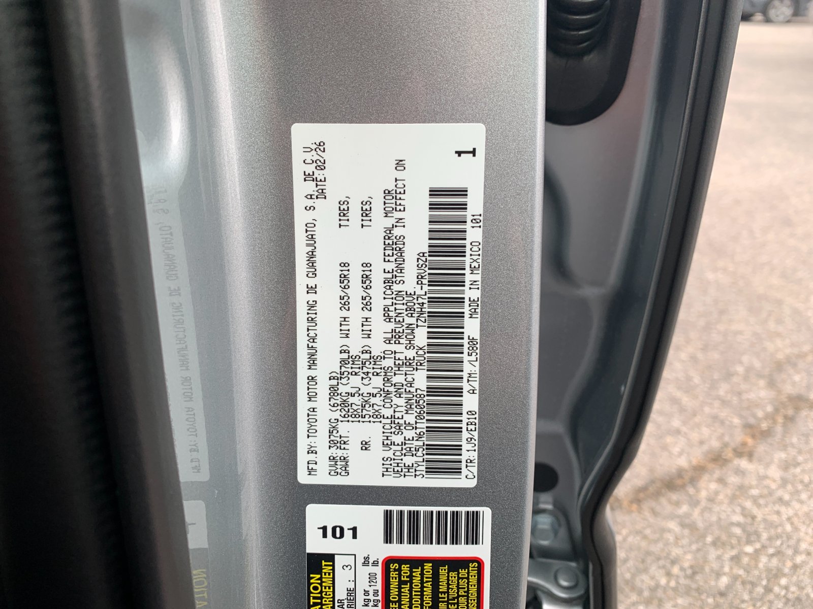 New 2026 Celestial Silver Metallic Toyota Limited i-FORCE MAX image 34