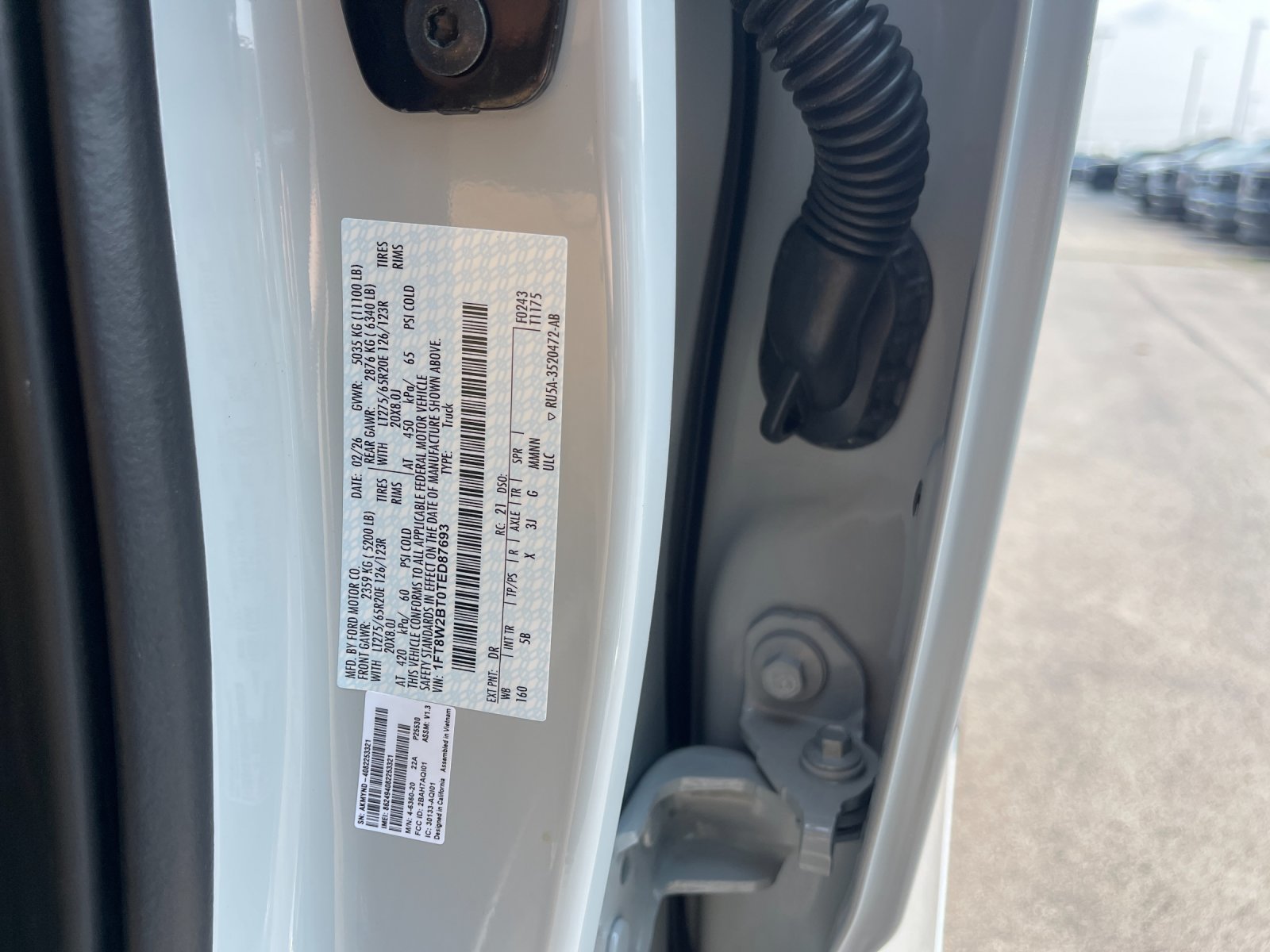 New 2026 White Ford Lariat image 32