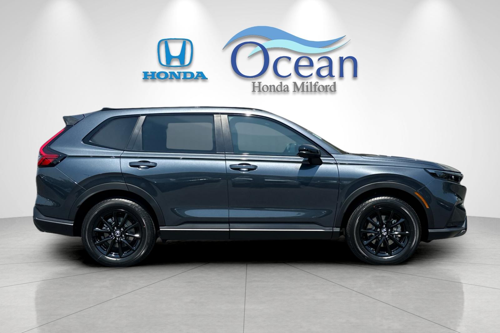 New 2026 Meteorite Gray Metallic Honda AWD Sport-L Hybrid image 6