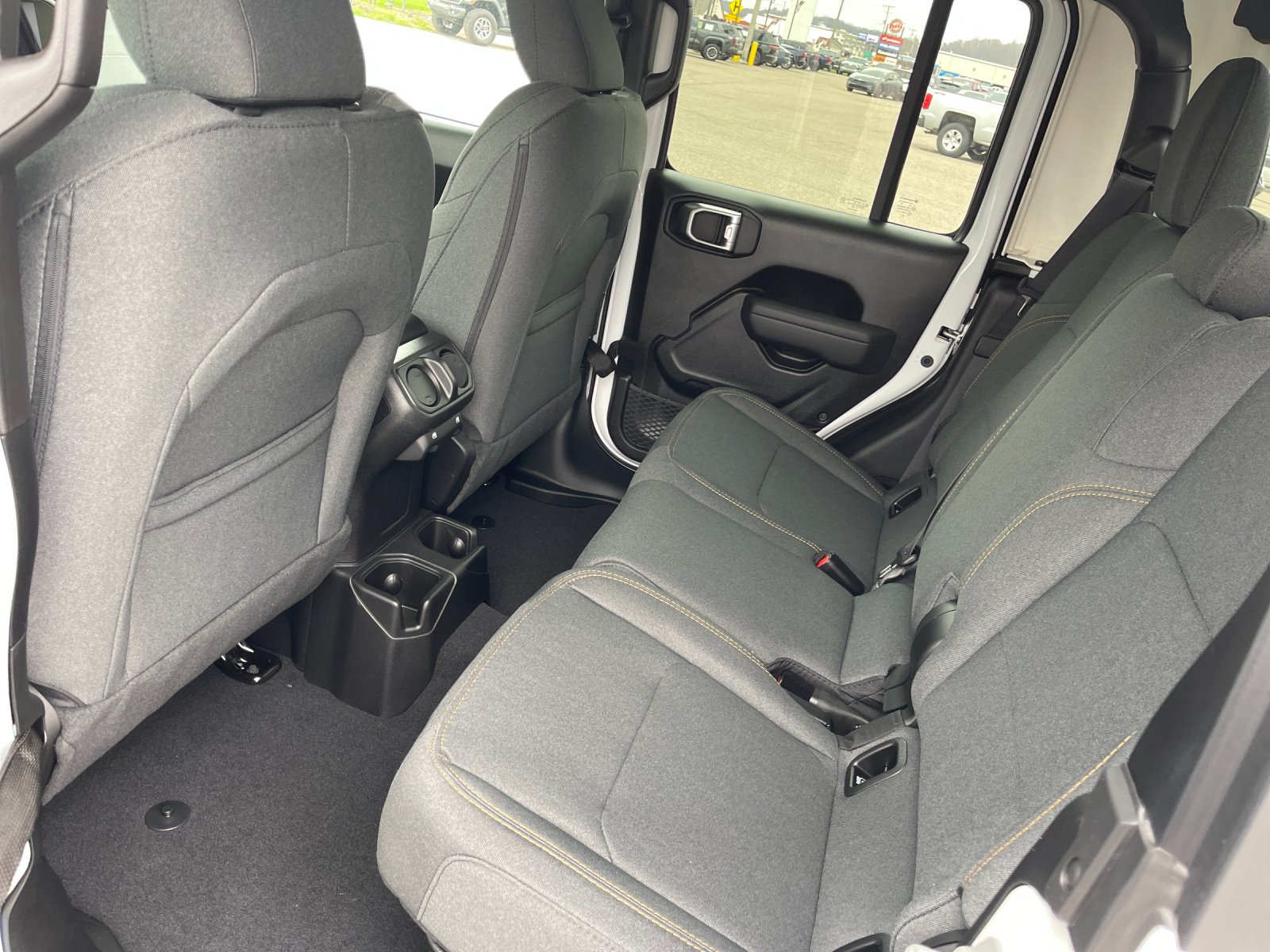 New 2026 Bright White Clearcoat Jeep Sport S image 13
