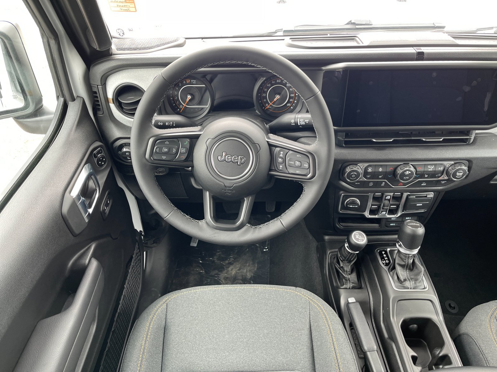 New 2026 Bright White Clearcoat Jeep Sport S image 16