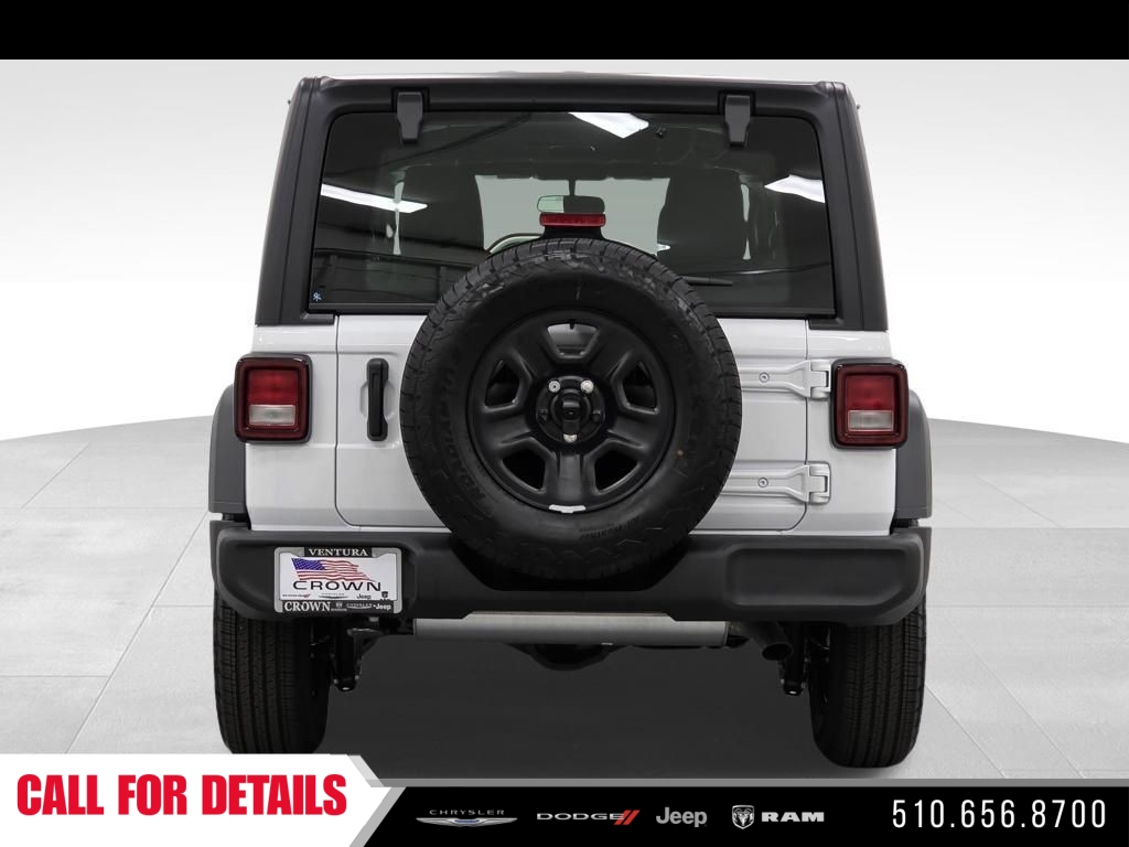 New 2026 Bright White Clear-Coat Exterior Paint Jeep Sport image 6