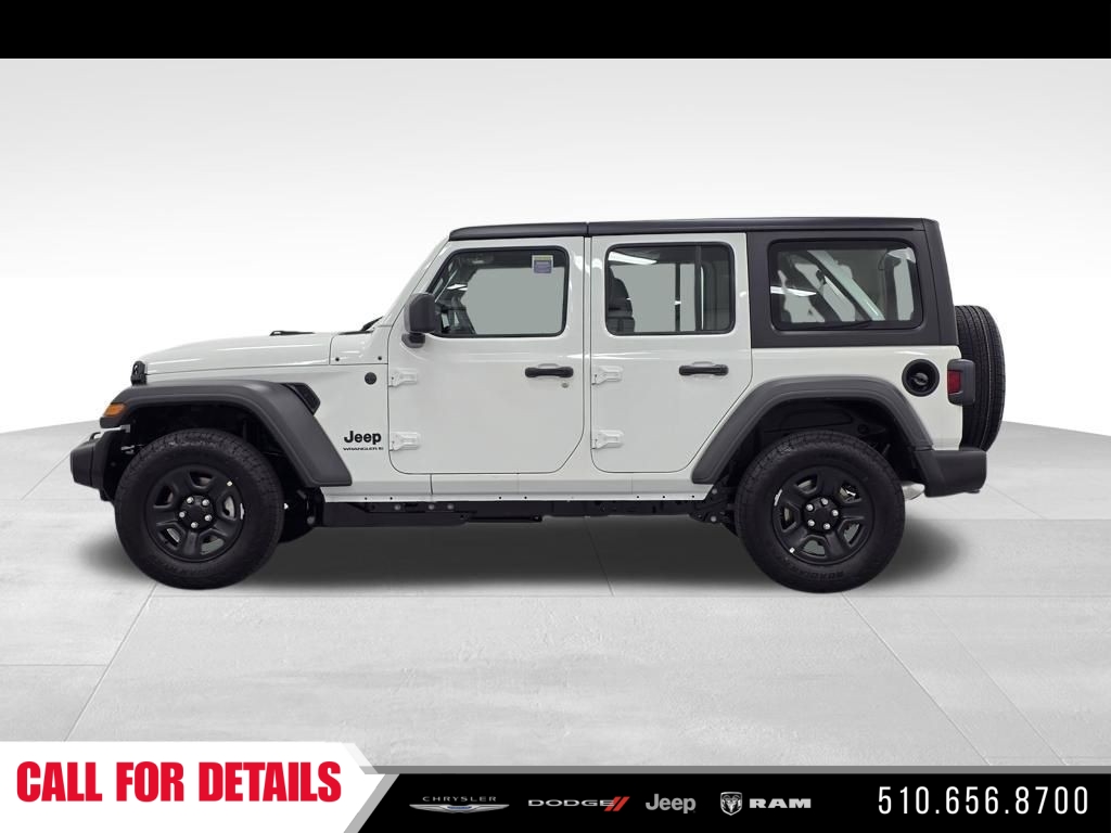 New 2026 Bright White Clear-Coat Exterior Paint Jeep Sport image 8