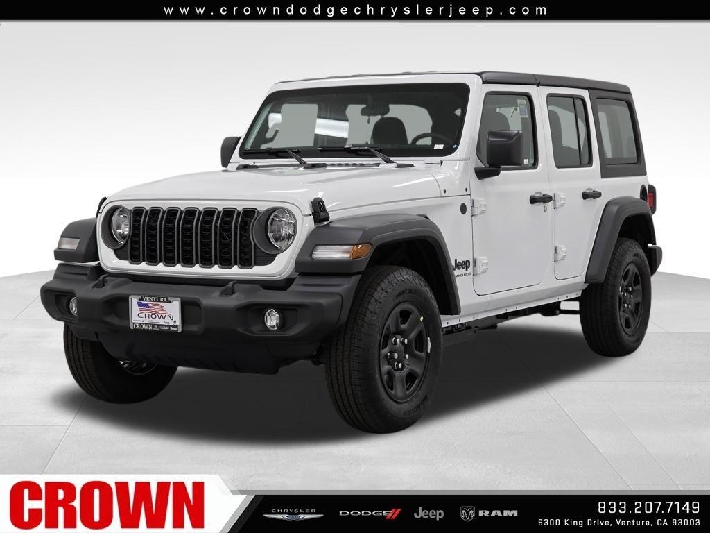 New 2026 Bright White Clear-Coat Exterior Paint Jeep Sport image 24