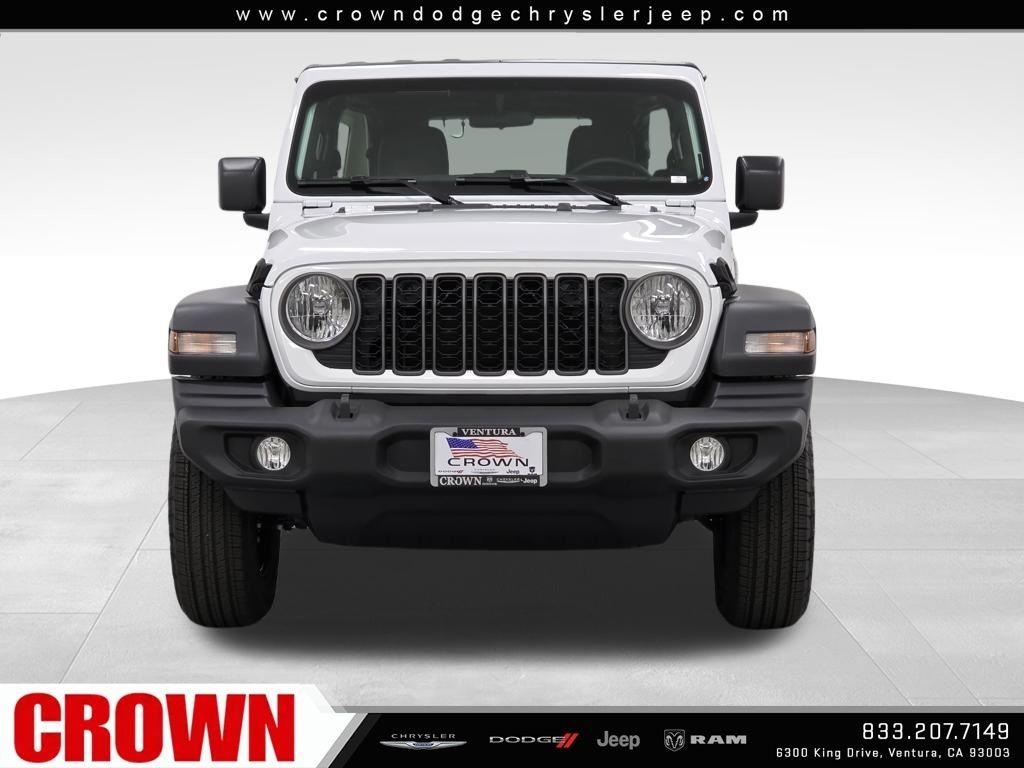 New 2026 Bright White Clear-Coat Exterior Paint Jeep Sport image 25