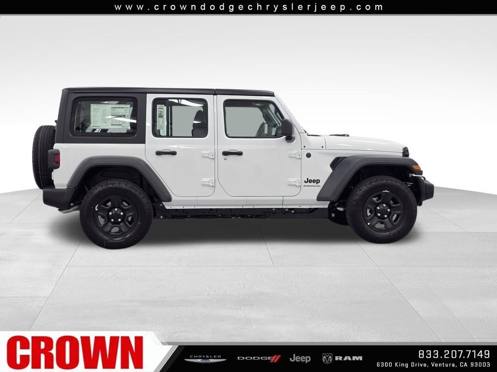 New 2026 Bright White Clear-Coat Exterior Paint Jeep Sport image 27
