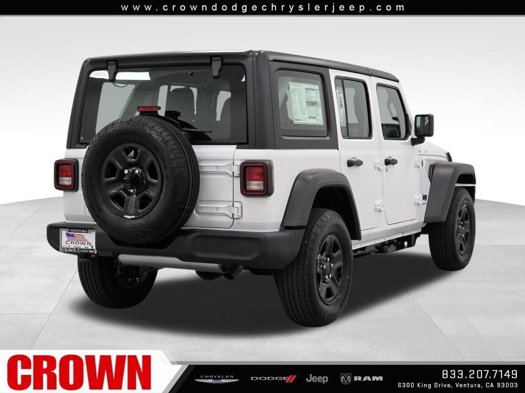 New 2026 Bright White Clear-Coat Exterior Paint Jeep Sport image 28