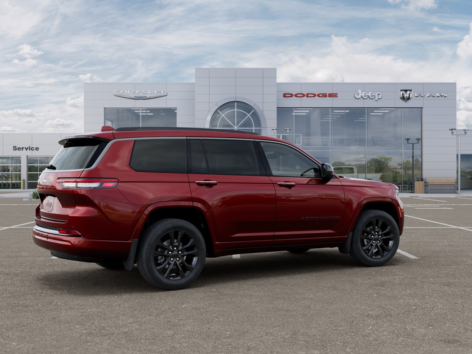 New 2026 Velvet Red Pearl-Coat Exterior Paint Jeep Limited Reserve image 30