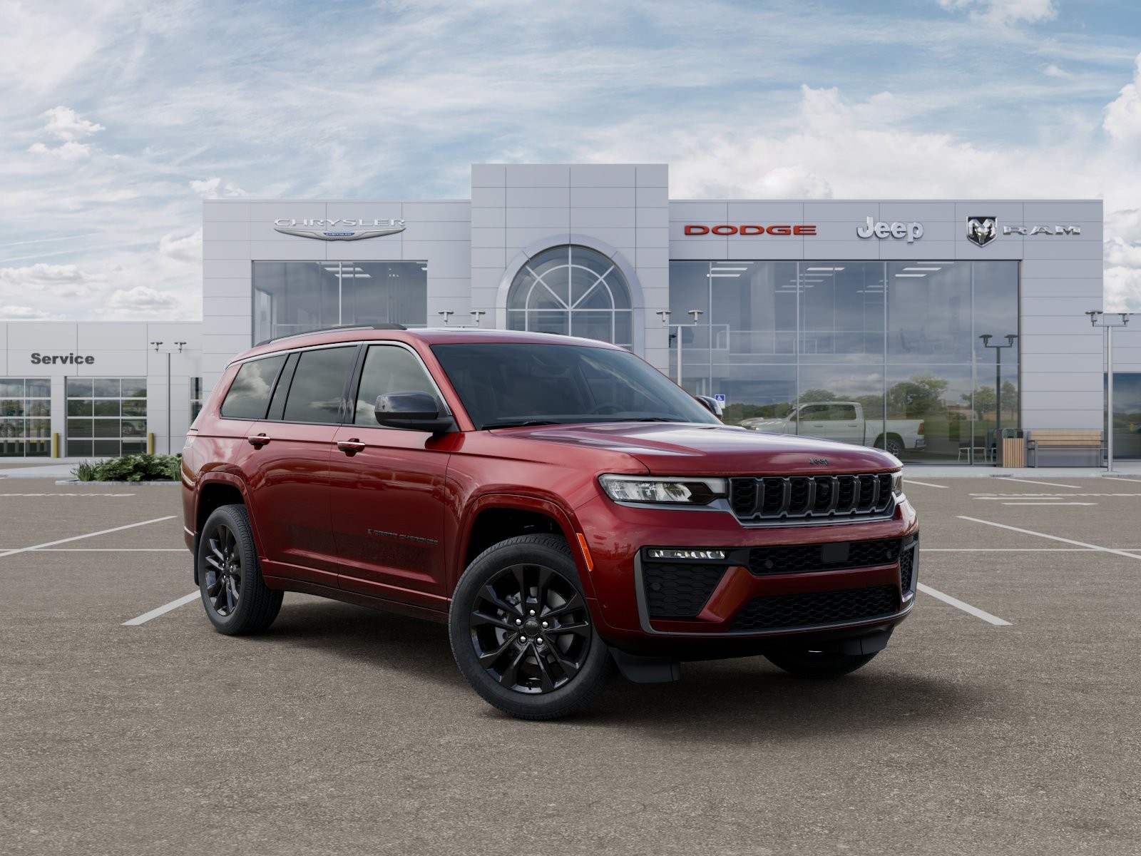 New 2026 Velvet Red Pearl-Coat Exterior Paint Jeep Limited Reserve image 31