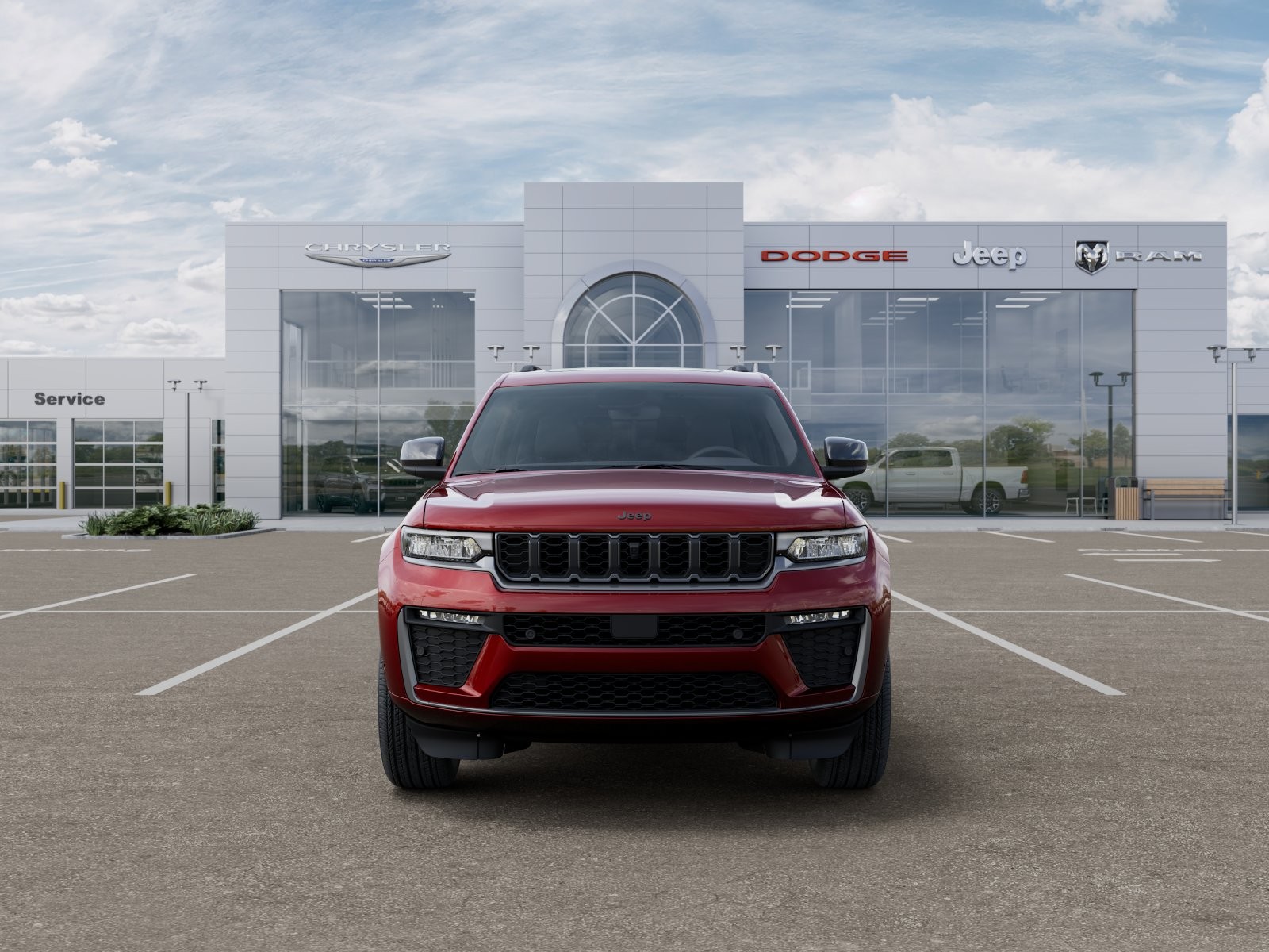 New 2026 Velvet Red Pearl-Coat Exterior Paint Jeep Limited Reserve image 32