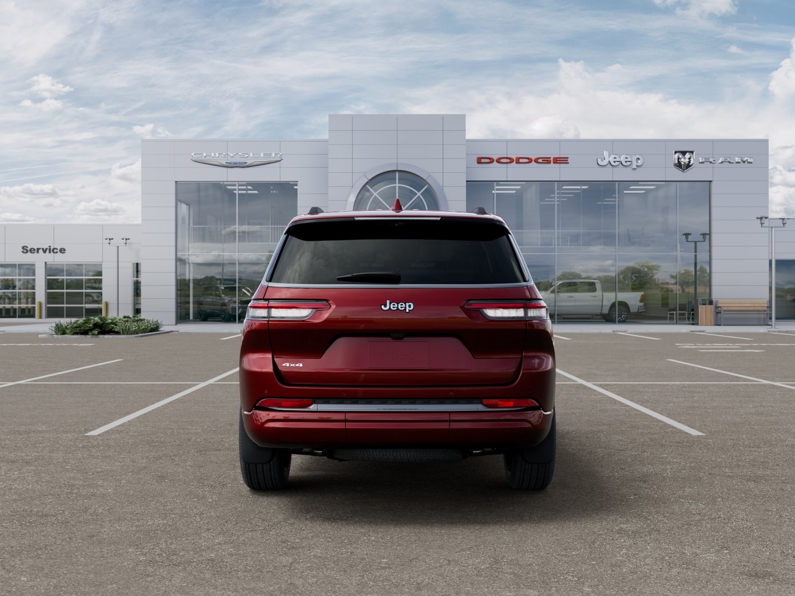 New 2026 Velvet Red Pearl-Coat Exterior Paint Jeep Limited Reserve image 33