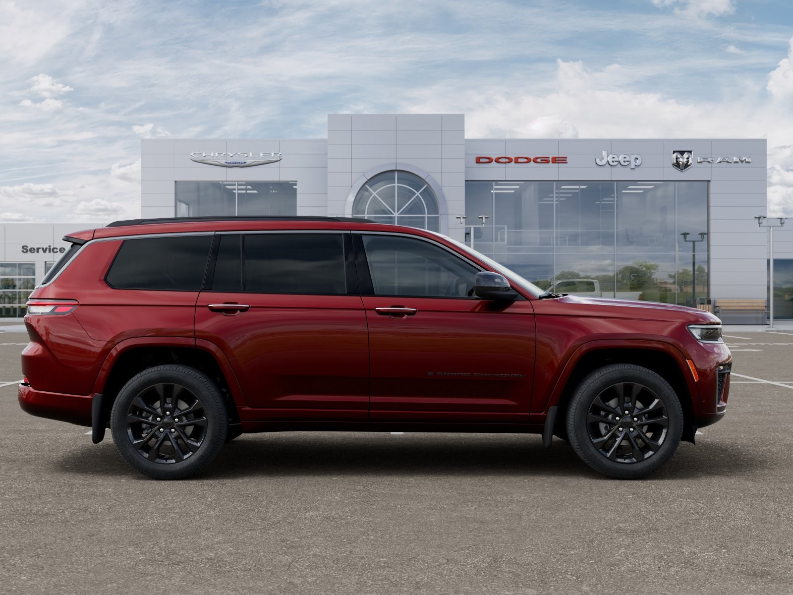 New 2026 Velvet Red Pearl-Coat Exterior Paint Jeep Limited Reserve image 47