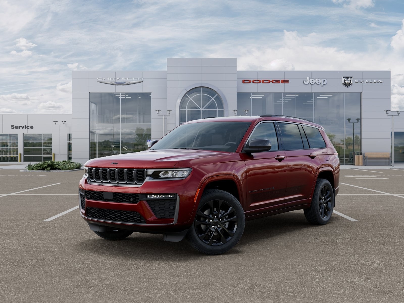 New 2026 Velvet Red Pearl-Coat Exterior Paint Jeep Limited Reserve image 27