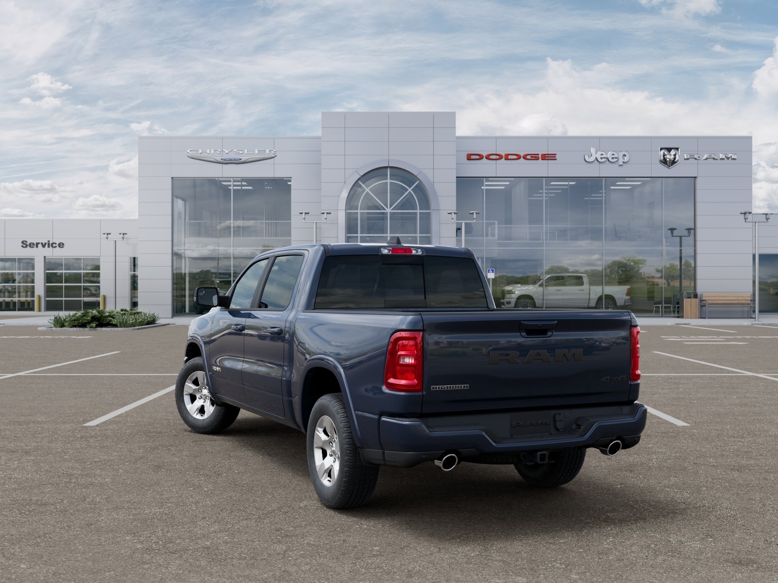 New 2026 Forged Blue Metallic RAM Big Horn/Lone Star image 3