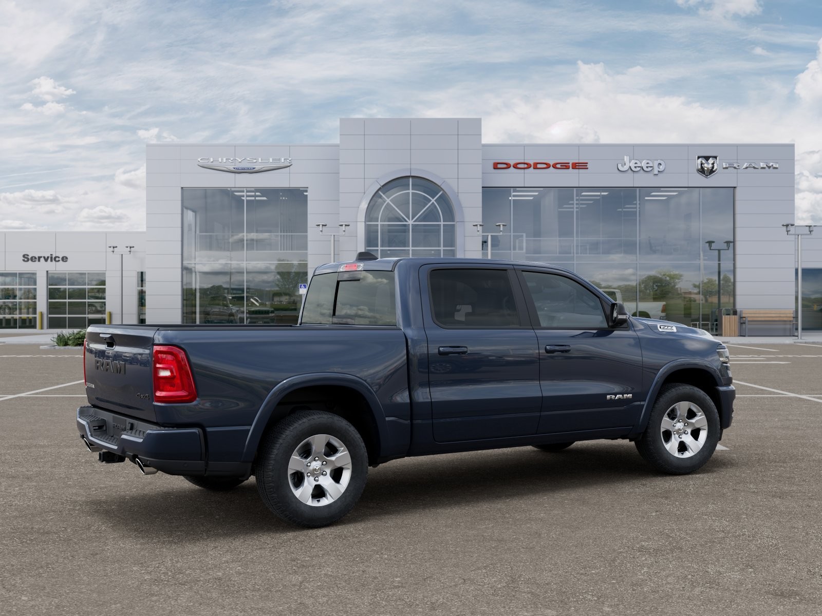 New 2026 Forged Blue Metallic RAM Big Horn/Lone Star image 4
