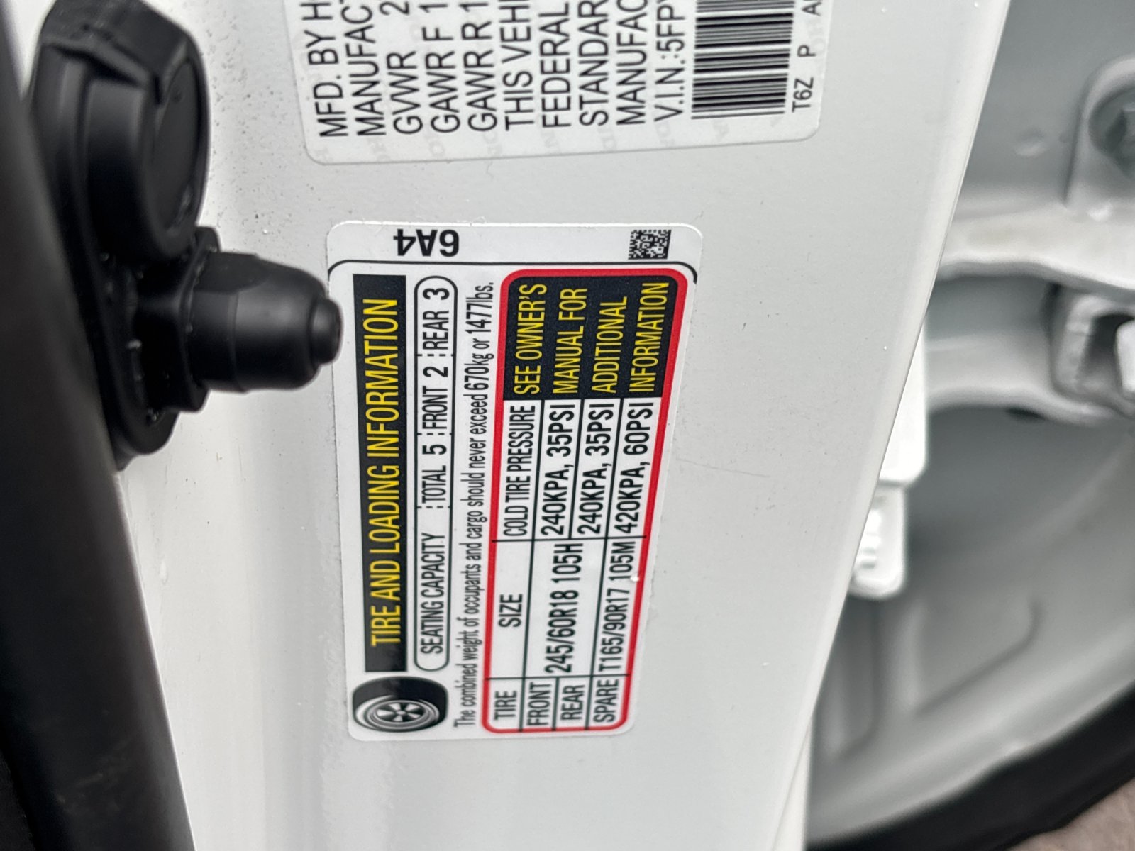 Used 2023 Platinum White Pearl Honda AWD RTL-E image 30