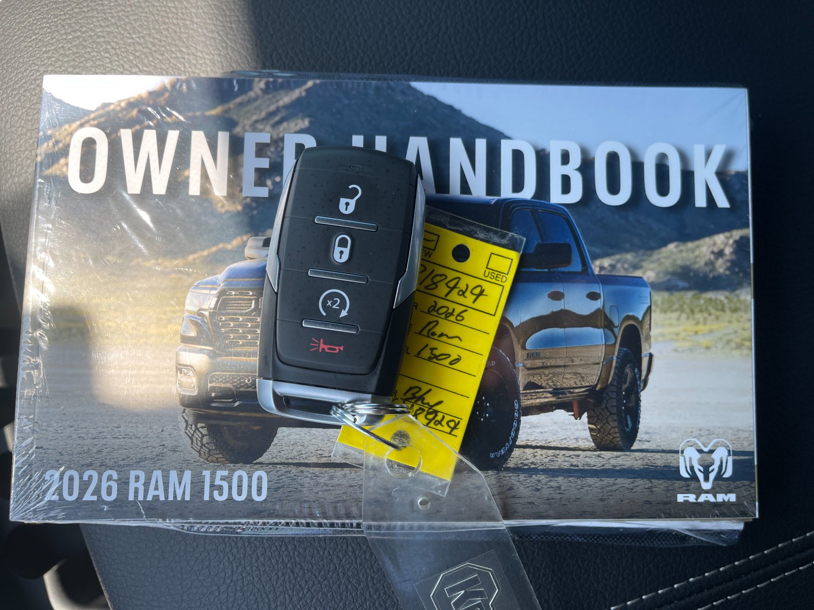 New 2026 Forged Blue Metallic Exterior Paint RAM Big Horn/Lone Star image 9