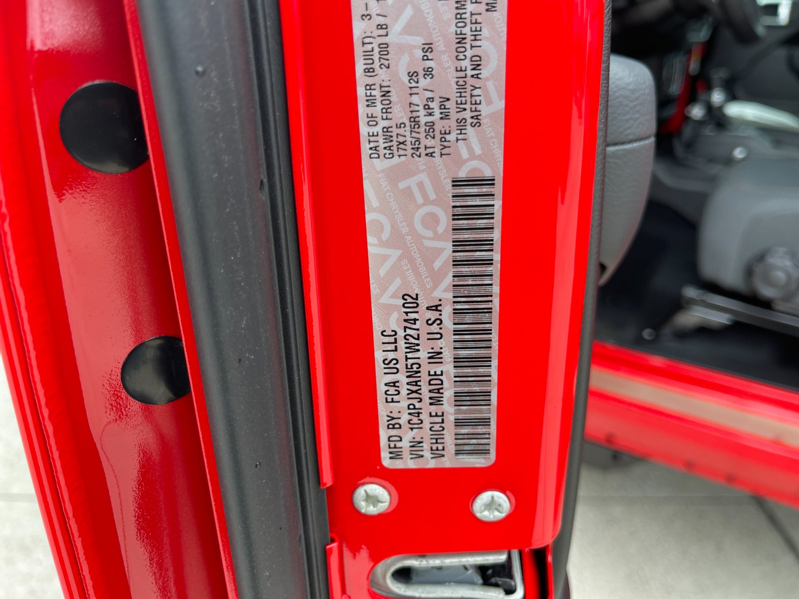 New 2026 Firecracker Red Clearcoat Jeep Sport S image 31
