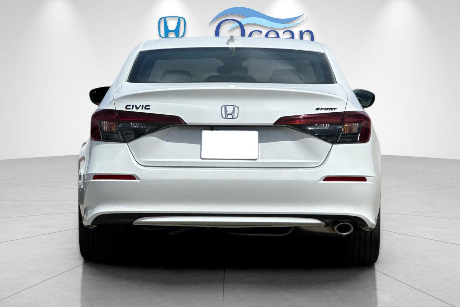 New 2026 Platinum White Pearl Honda Sport image 4