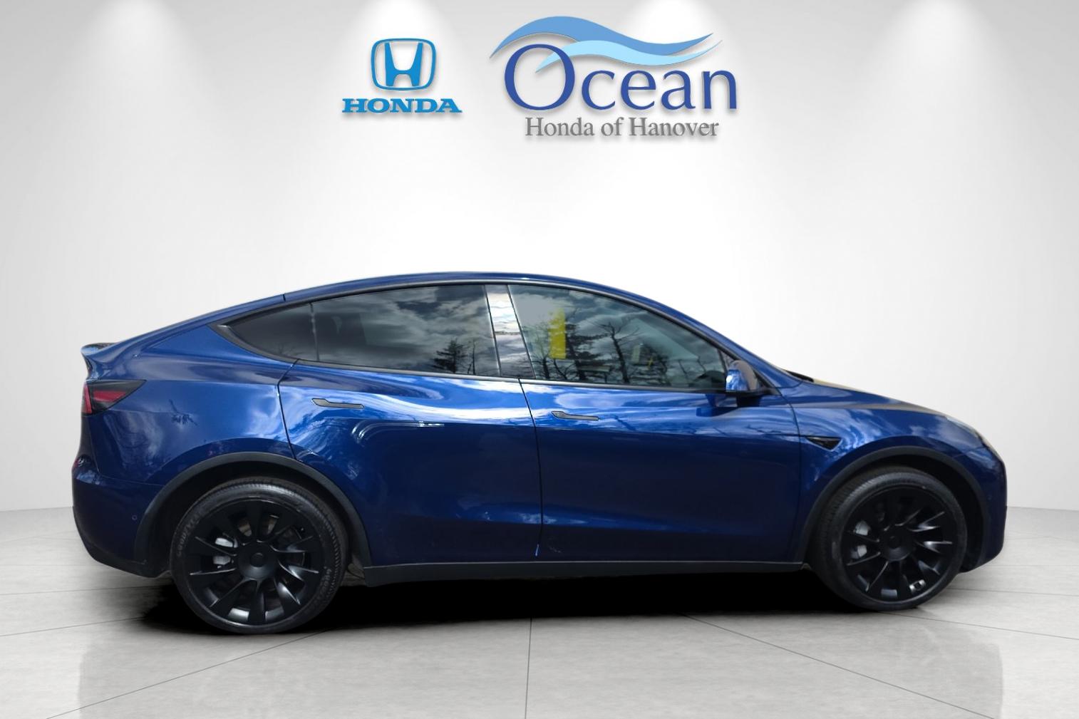 Used 2022 Tesla Model Y Long Range with VIN 7SAYGDEE7NA020779 for sale in Hanover, MA