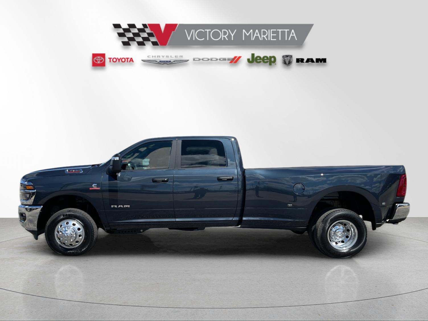 New 2026 Blue Metallic RAM Big Horn image 2