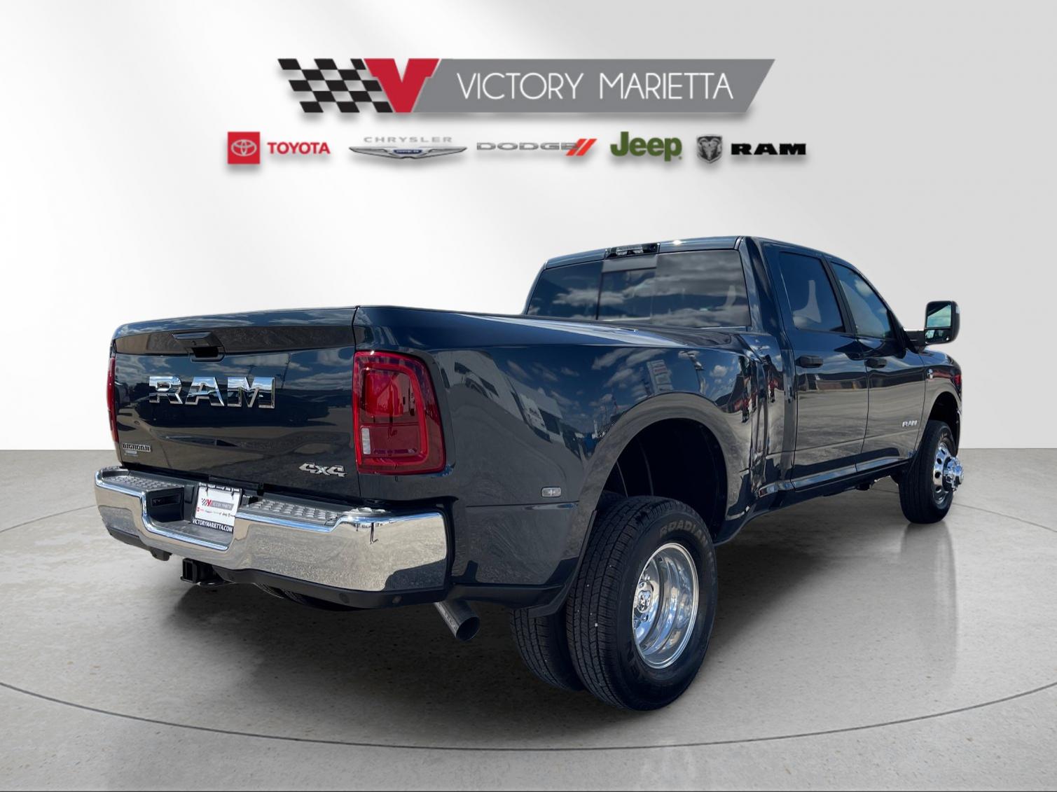 New 2026 Blue Metallic RAM Big Horn image 5
