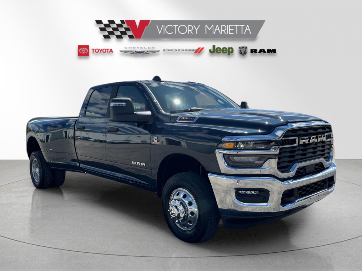 New 2026 Blue Metallic RAM Big Horn image 7