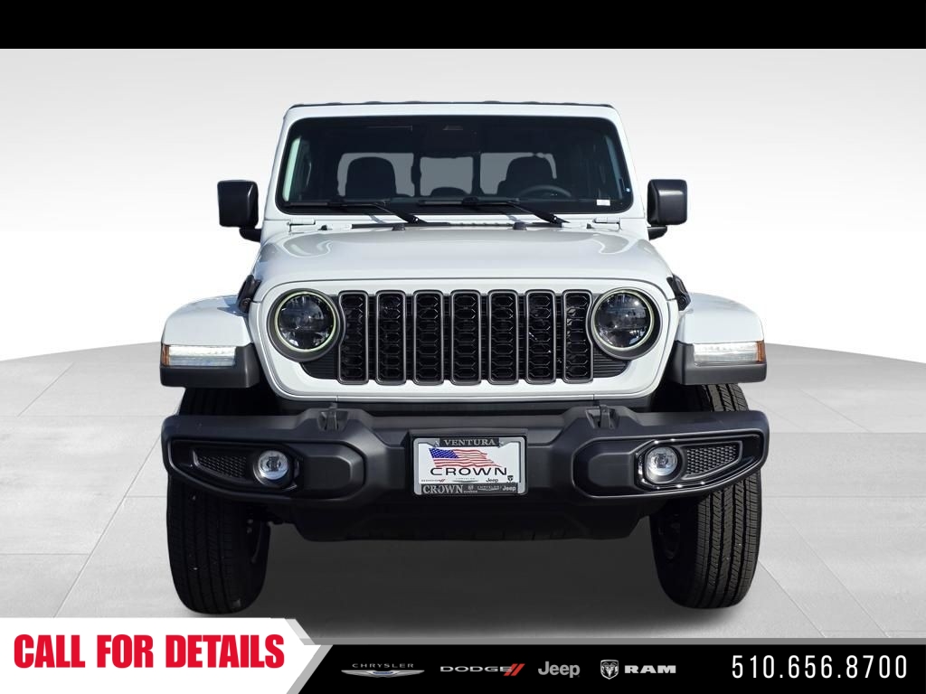 New 2026 Bright White Clear-Coat Exterior Paint Jeep Sport S image 2