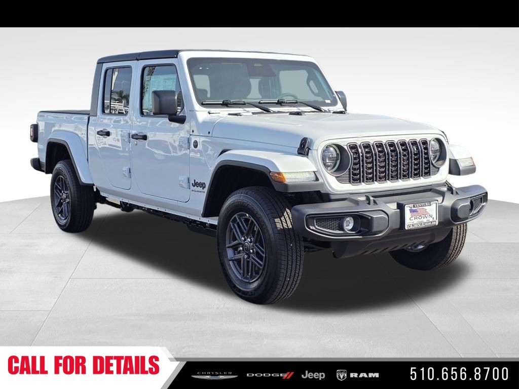 New 2026 Bright White Clear-Coat Exterior Paint Jeep Sport S image 3