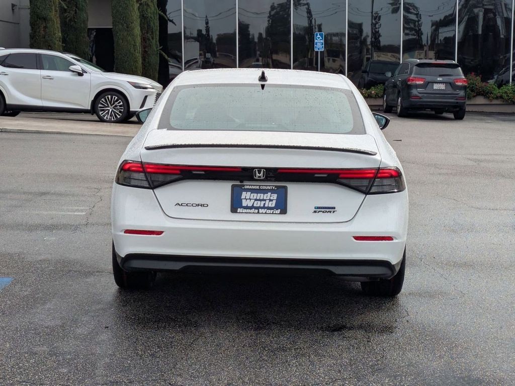 New 2026 Platinum White Pearl Honda Sport image 6