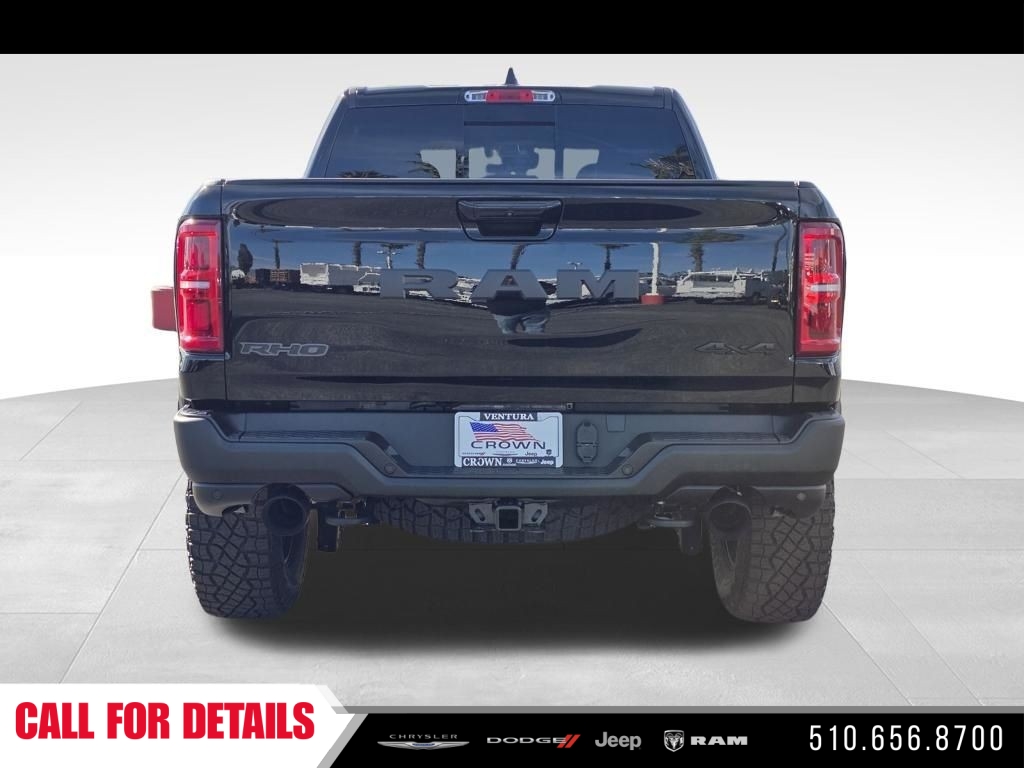 New 2026 Diamond Black Crystal Pearl-Coat Exterior Paint RAM RHO image 6