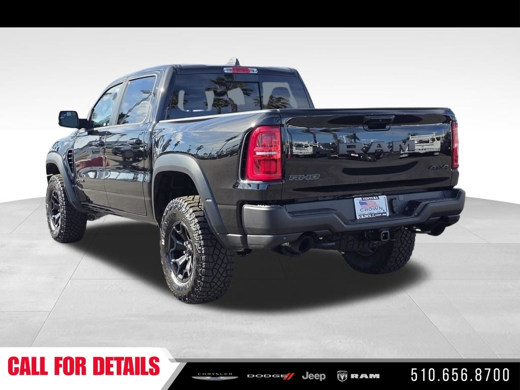 New 2026 Diamond Black Crystal Pearl-Coat Exterior Paint RAM RHO image 7