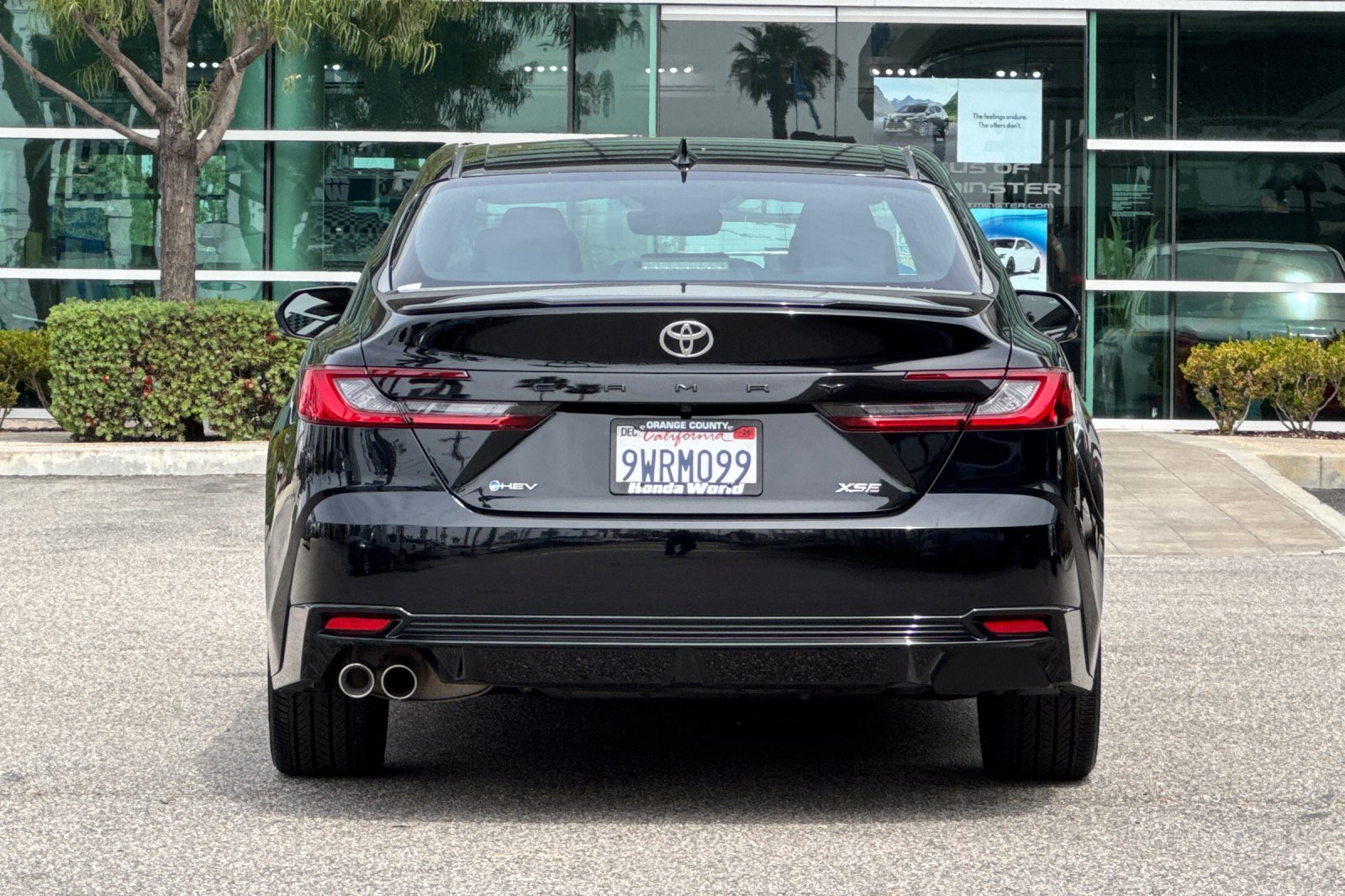 Used 2026 Midnight Black Metallic Toyota XSE image 5