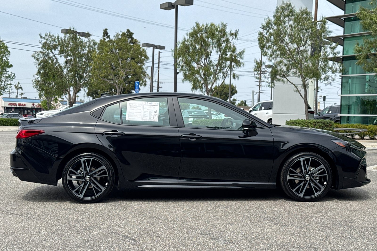 Used 2026 Midnight Black Metallic Toyota XSE image 3