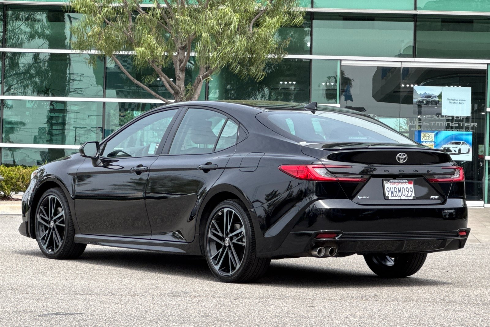Used 2026 Midnight Black Metallic Toyota XSE image 6