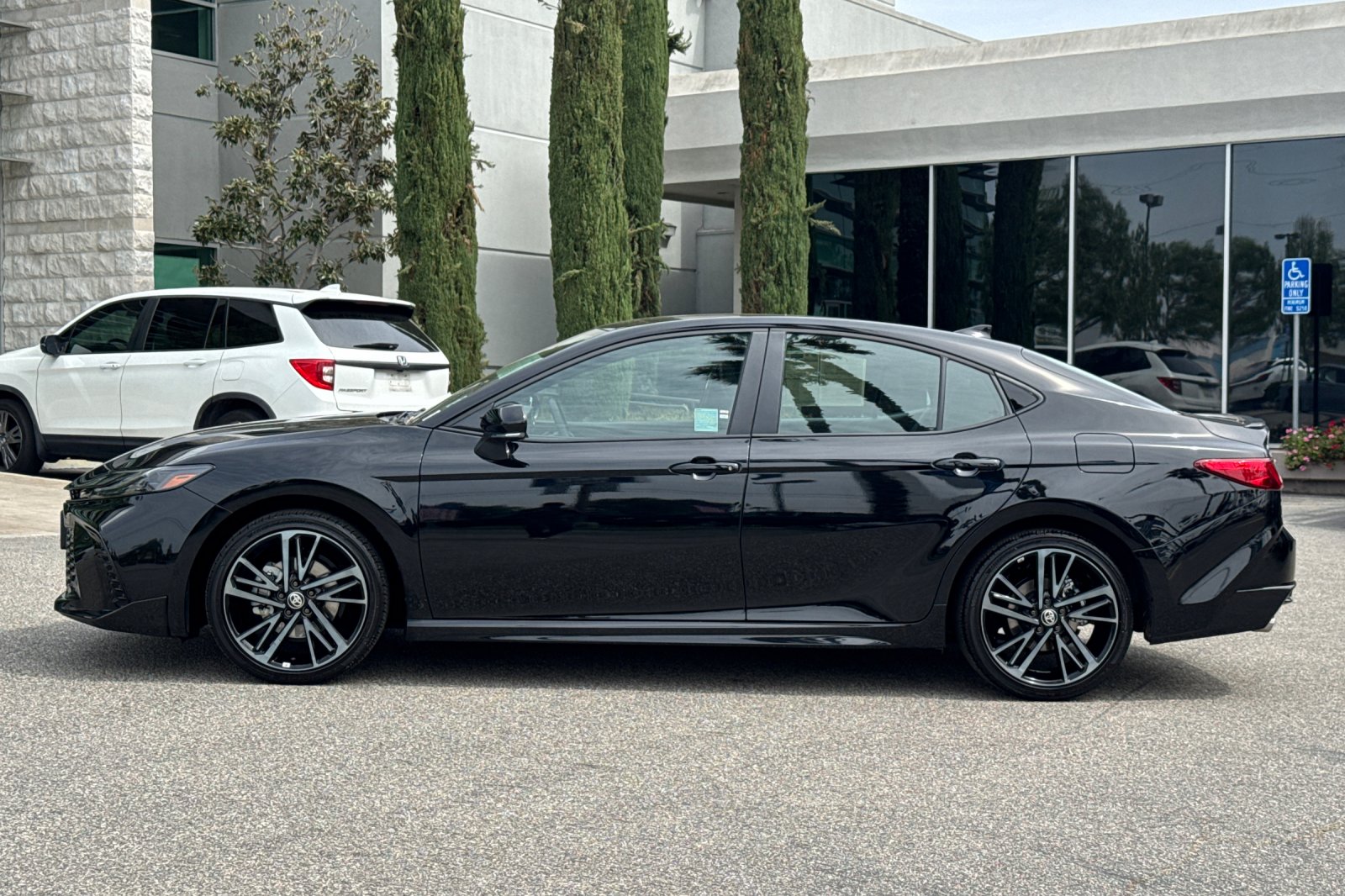 Used 2026 Midnight Black Metallic Toyota XSE image 7