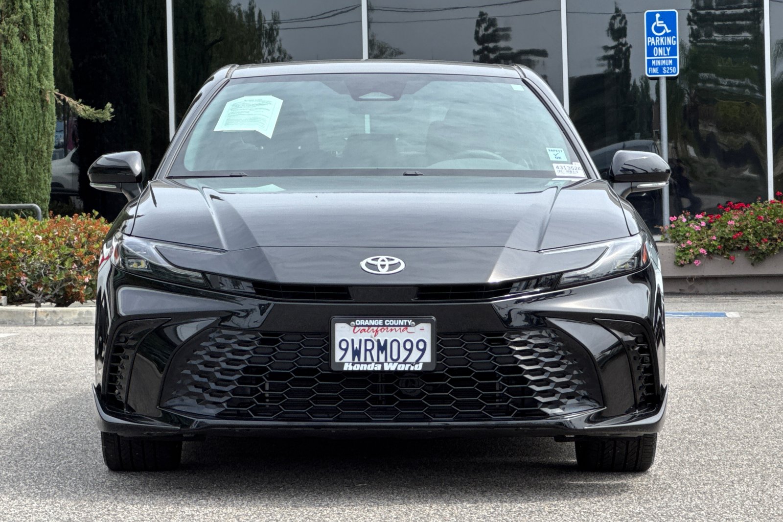 Used 2026 Midnight Black Metallic Toyota XSE image 9