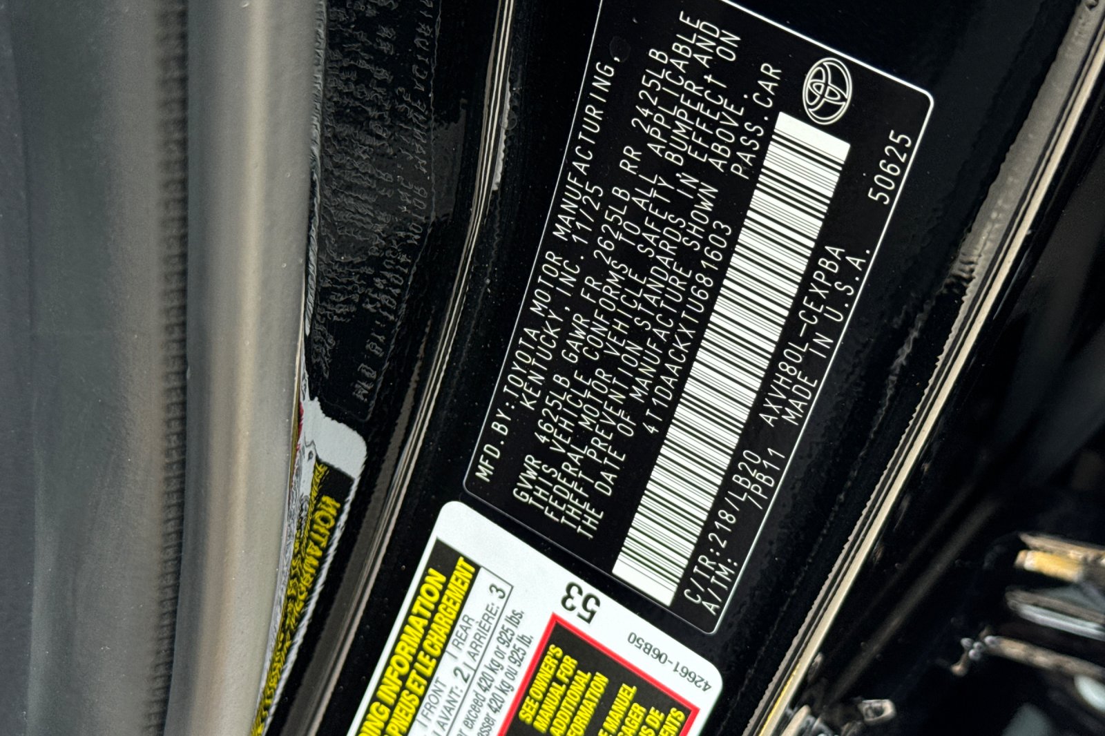 Used 2026 Midnight Black Metallic Toyota XSE image 27