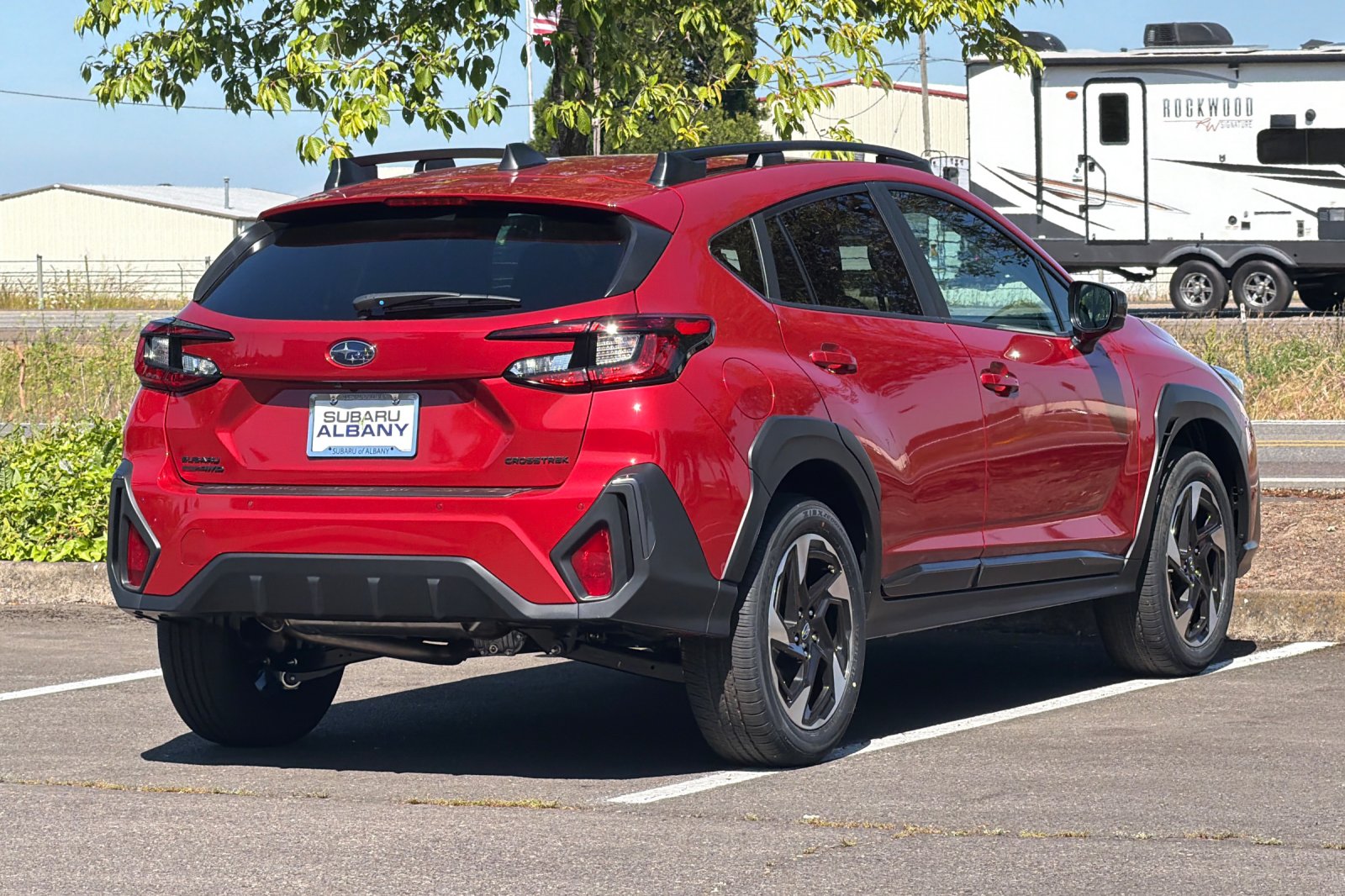 New 2026 LITHIUM RED PEARL Subaru Limited image 4