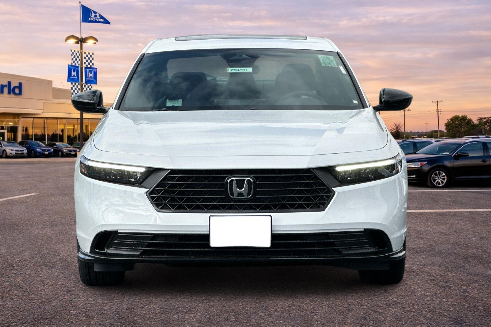New 2026 Platinum White Pearl Honda Sport-L image 9